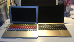 MacBook Air 11'とMacBook 12'