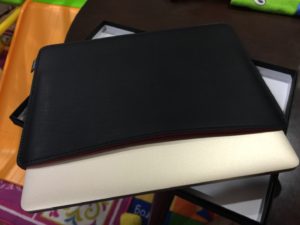 職人が作るオイルドレザースリーブforMacBook（12インチRetina）